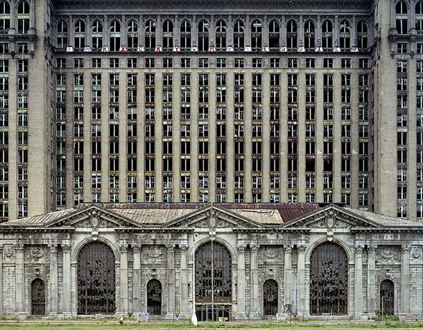 Photos artistiques de Détroit en ruine
