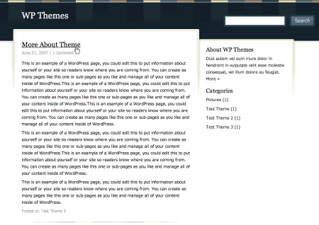 Brilliance in 100 Excellent Free WordPress Themes