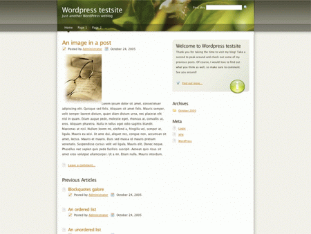 Glued-ideas in 100 Excellent Free WordPress Themes