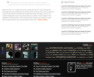 Pixelates in 100 Excellent Free WordPress Themes