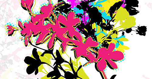 Brushes Vectorielles Fleurs 1