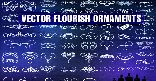 Brushes Vectorielles Fleurs 25