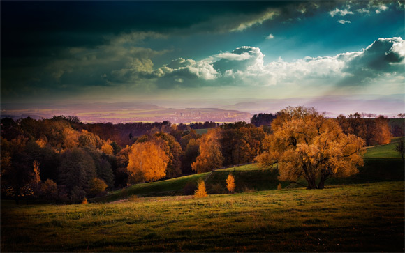 L'automne qui brûle