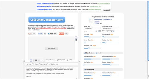 CSS Button Generator