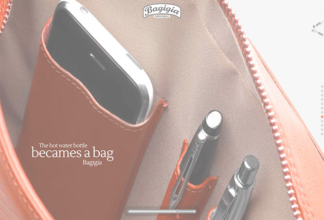 site jQuery Bagigia