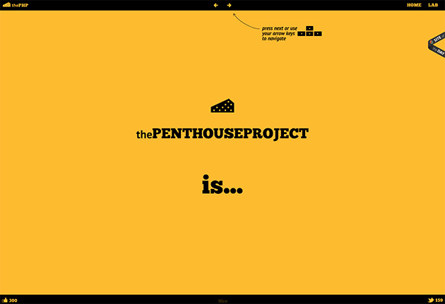 site jQuery thePENHOUSEPROJECT