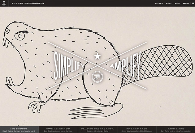 site jQuery Planet Propaganda