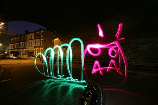 blue peter 05 collection d'images de light painting