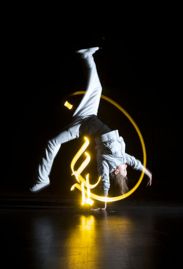 cecile fremont collection d'images de light painting