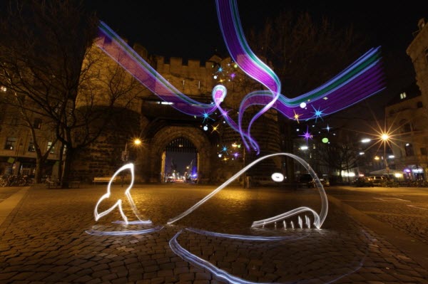 denizen 05 collection d'images de light painting