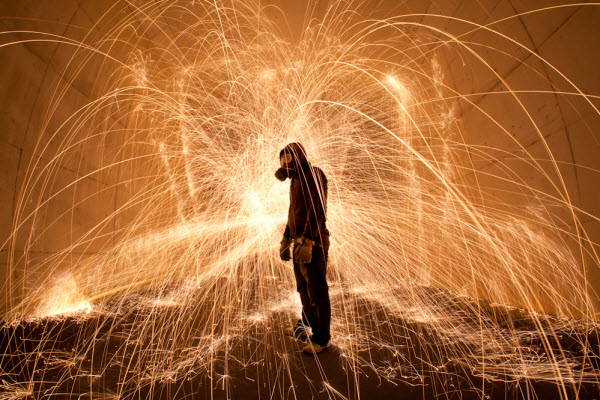 paradise collection d'images de light painting