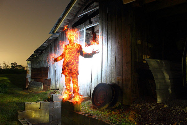 thermodynamic engineering collection d'images de light painting