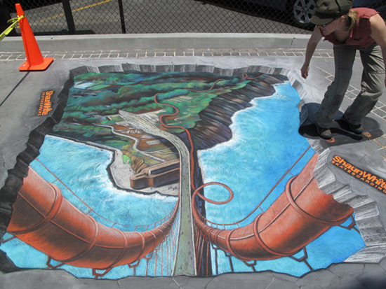 ShaunWhite Skateboard peinture de la rue 3D