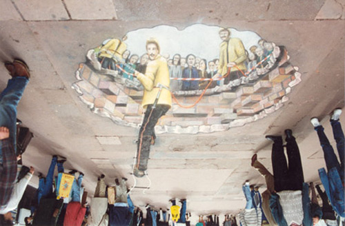 Rescousse peinture de la rue 3D