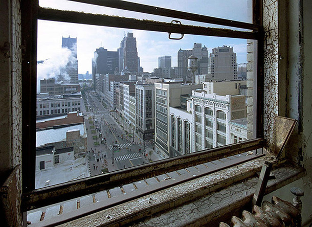 Photos artistiques de Détroit en ruine