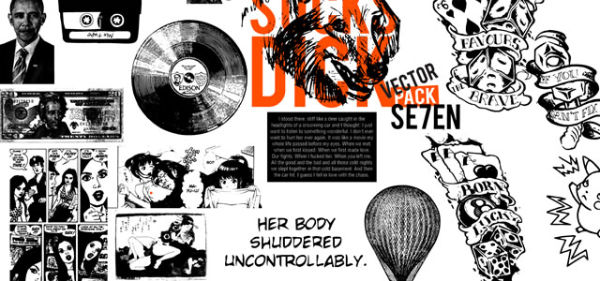 Paquet de vecteurs divers