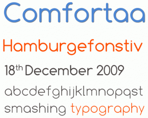 comfortaa typo comfortaa typo