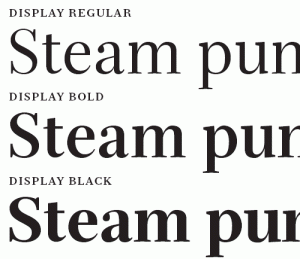 Sherif Beta Typographie Sherif Beta
