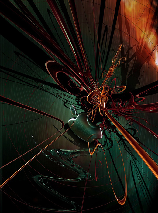 Fond d'écran 3D abstrait et artistiques 14
