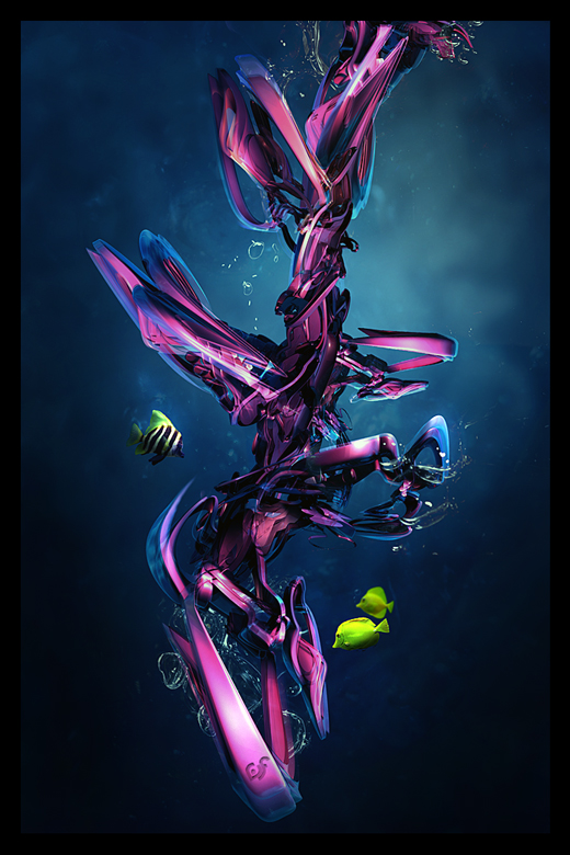 Fond d'écran 3D abstrait et artistiques 5