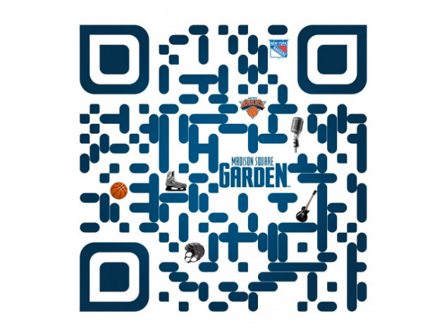 Le QR code du Madison Square garden