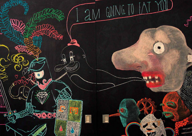 Team Macho blackboard 3