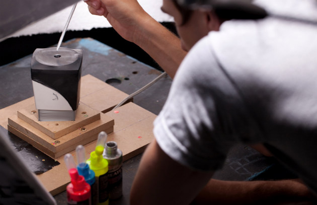 d3 Dentsu, peinture et son 3