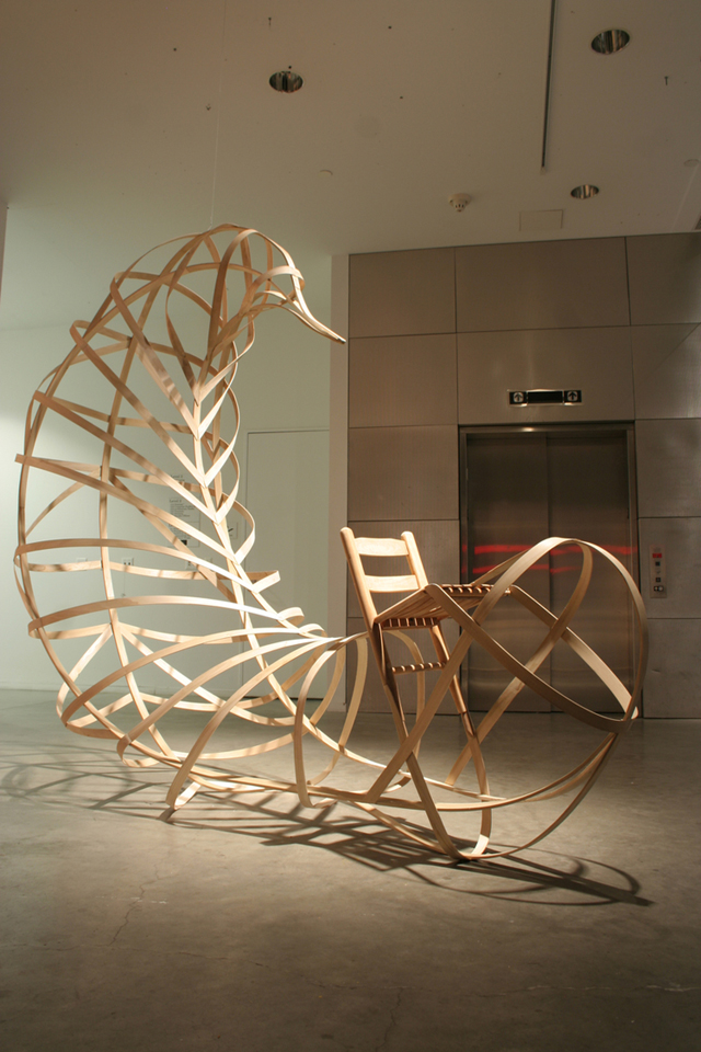 Chair Sculpture by Robby Cuthbert